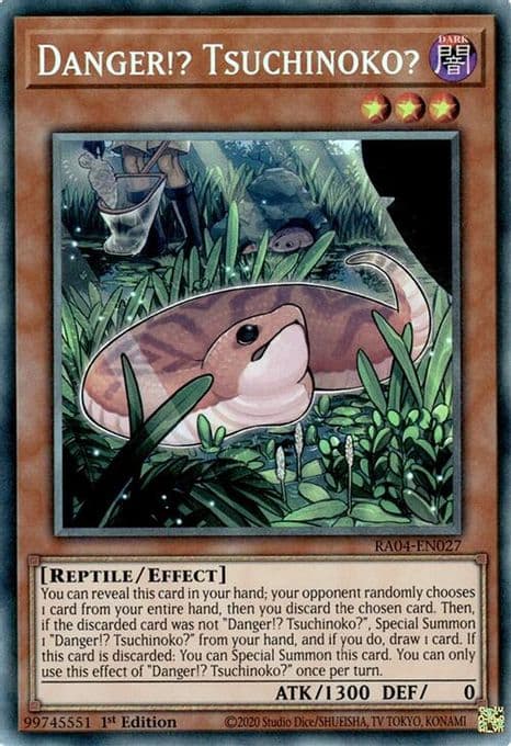 Danger!? Tsuchinoko? (PCR)