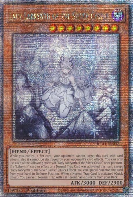 Lady Labrynth of the Silver Castle (New Art) (Quarter Century Secret Rare)
