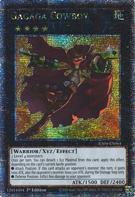 Gagaga Cowboy (Quarter Century Secret Rare)