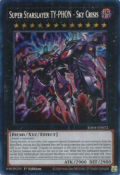 Super Starslayer TY-PHON - Sky Crisis (Secret Rare)