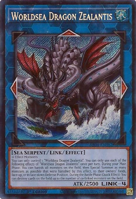 Worldsea Dragon Zealantis (Secret Rare)