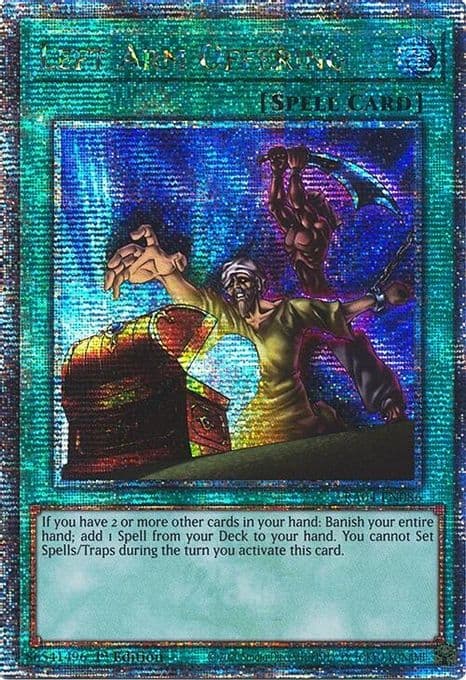 Left Arm Offering (Quarter Century Secret Rare)