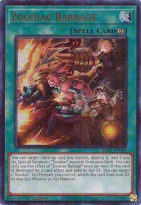 Zoodiac Barrage (UR)
