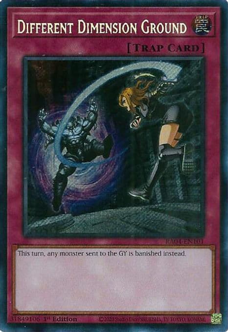 Different Dimension Ground (Secret Rare)