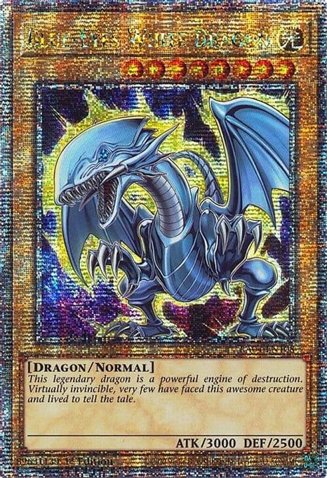 Blue-Eyes White Dragon (7th Art) (Quarter Century Secret Rare)
