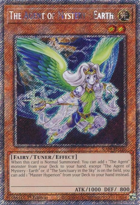 The Agent of Mystery - Earth (Platinum Secret Rare)