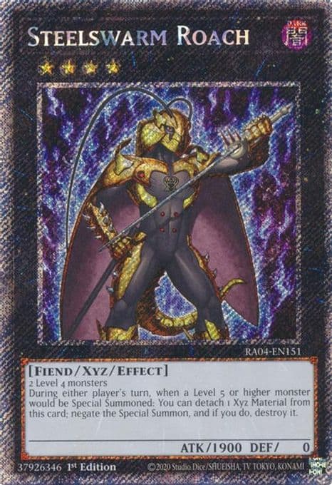 Steelswarm Roach (Platinum Secret Rare)