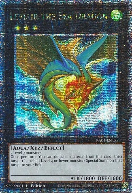 Leviair the Sea Dragon (Quarter Century Secret Rare)