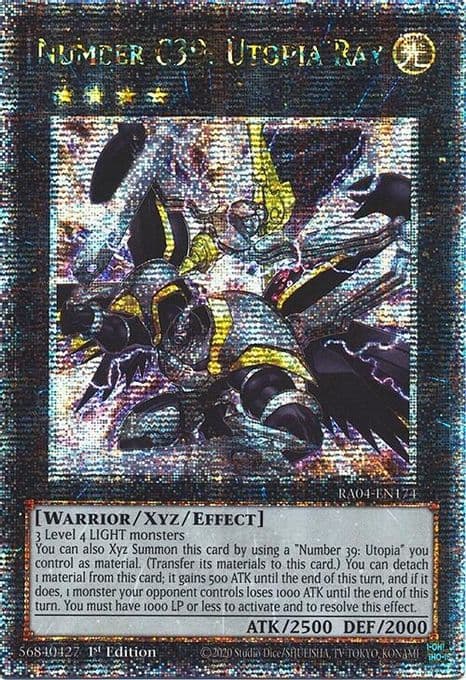 Number C39: Utopia Ray (Quarter Century Secret Rare)