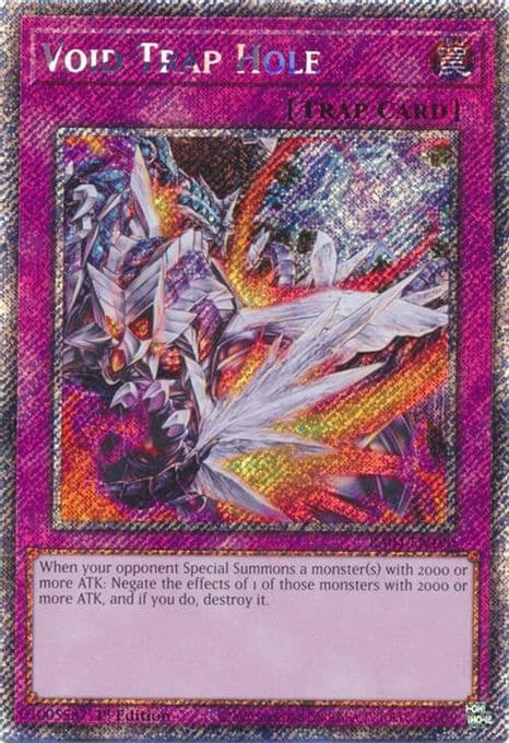 Void Trap Hole (Platinum Secret Rare)