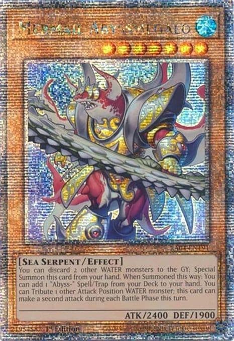 Mermail Abyssmegalo (Quarter Century Secret Rare)