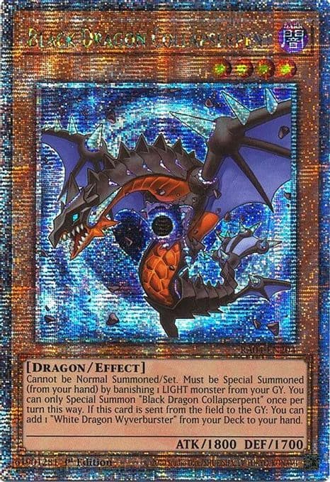 Black Dragon Collapserpent (Quarter Century Secret Rare)