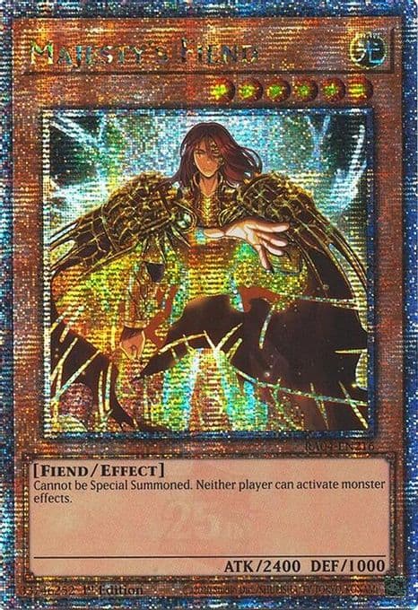 Majesty's Fiend (Quarter Century Secret Rare)