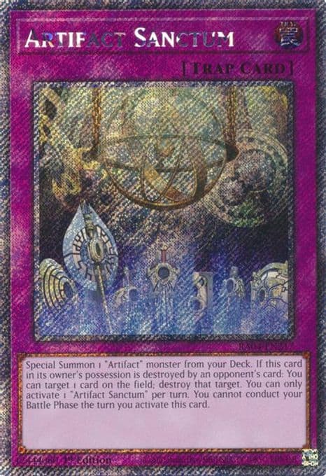 Artifact Sanctum (Platinum Secret Rare)