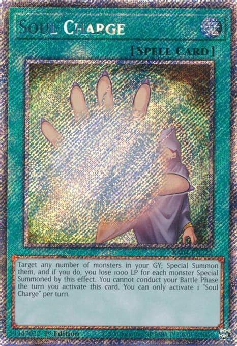 Soul Charge (Platinum Secret Rare)