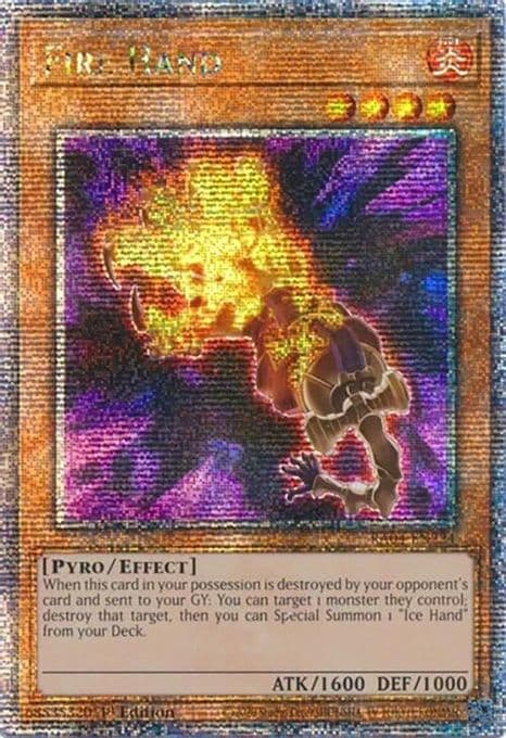 Fire Hand (Quarter Century Secret Rare)