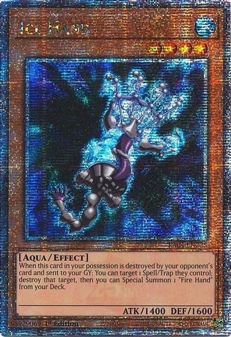 Ice Hand (Quarter Century Secret Rare)