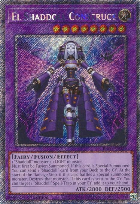 El Shaddoll Construct (Platinum Secret Rare)