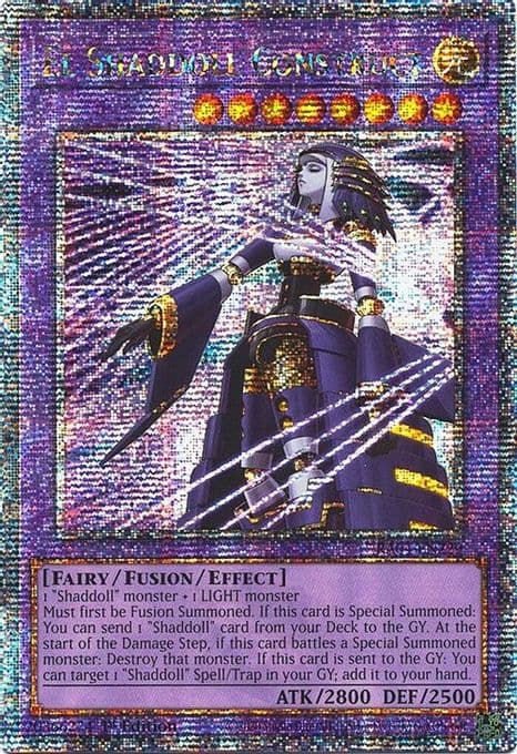 El Shaddoll Construct (Quarter Century Secret Rare) (Alternate Art)