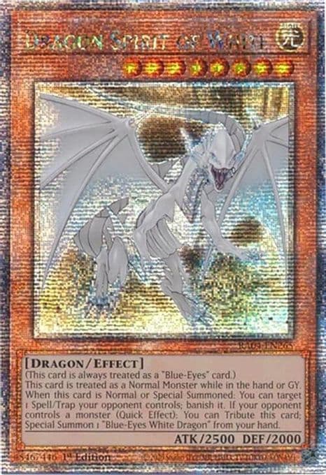Dragon Spirit of White (Quarter Century Secret Rare)