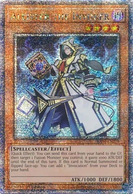 Aleister the Invoker (Quarter Century Secret Rare)
