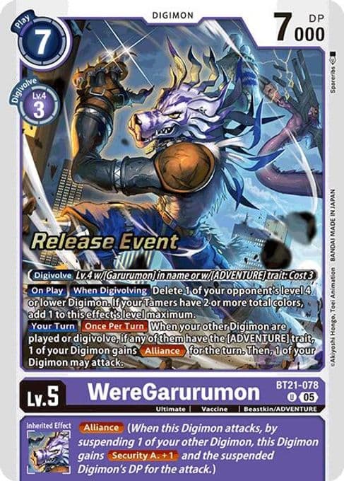WereGarurumon