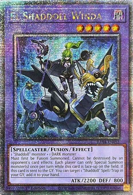 El Shaddoll Winda (Quarter Century Secret Rare)