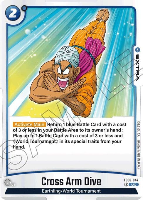 Cross Arm Dive