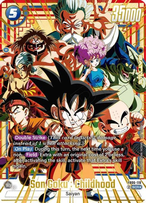 Son Goku : Childhood - FB06-119 (Super Alternate Art)
