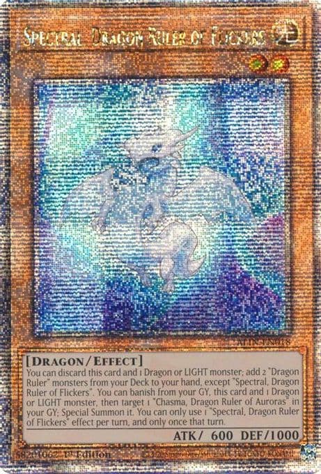 Spectral, Dragon Ruler of Flickers (Quarter Century Secret Rare)