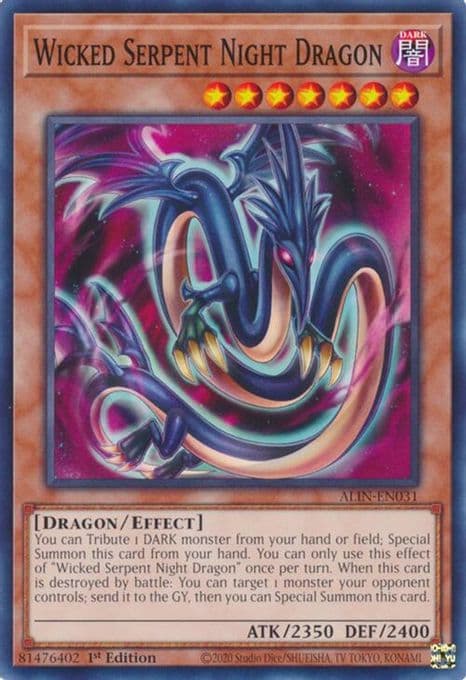 Wicked Serpent Night Dragon