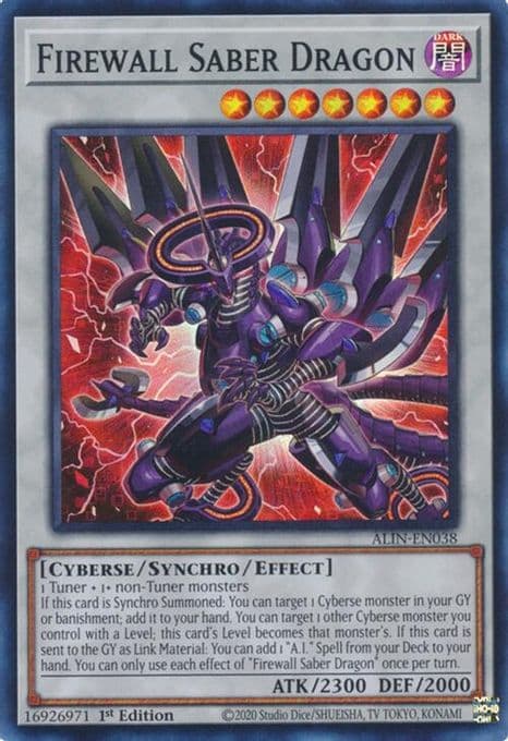 Firewall Saber Dragon