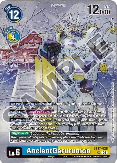 AncientGarurumon (Tamer's Selection Box Ver. Championship 2024)