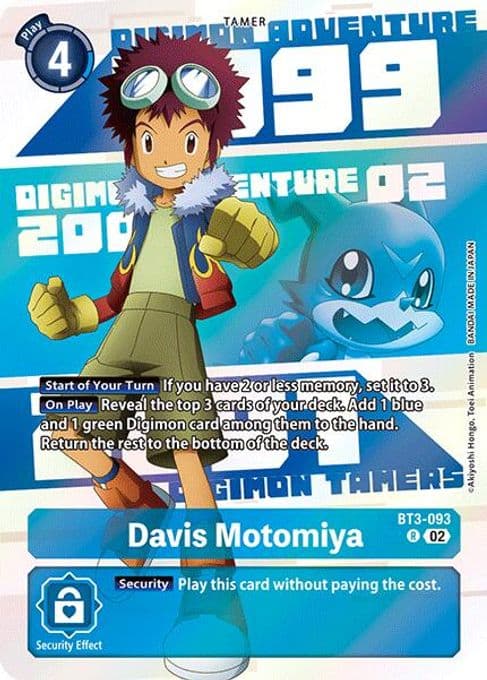 Davis Motomiya (Digimon Animation Series 25th Anniversary Set)
