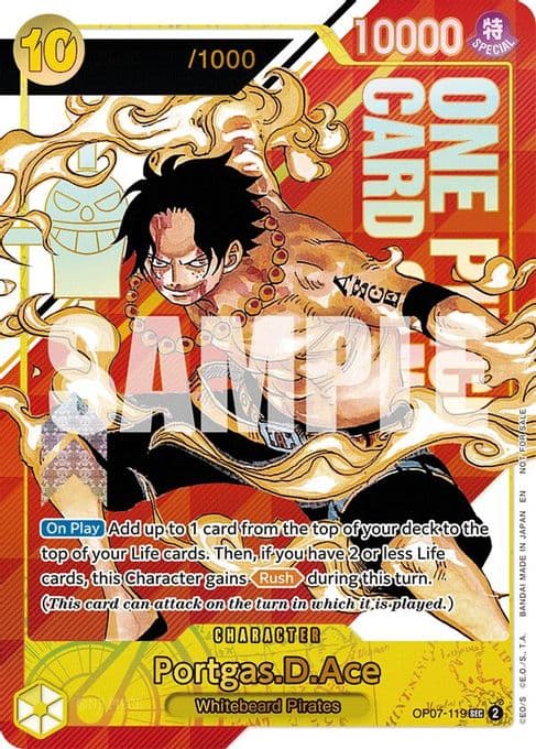 Portgas.D.Ace (Serial Numbered)