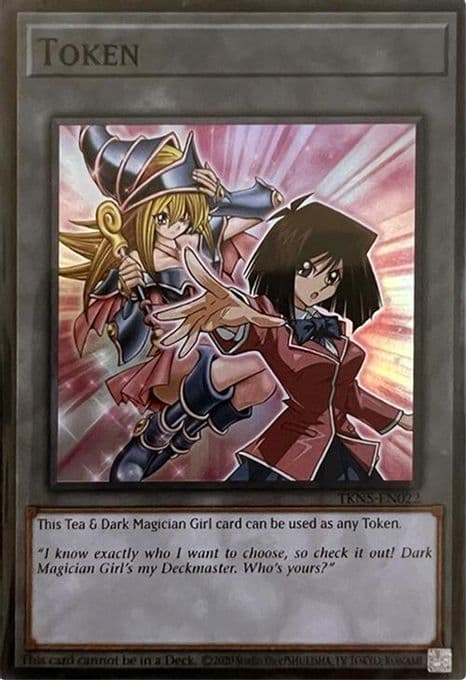 Token: Tea & Dark Magician Girl