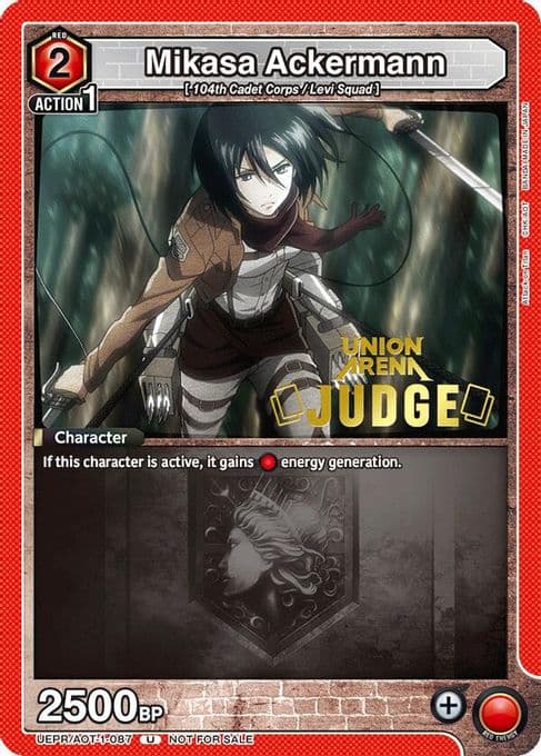 Mikasa Ackermann (Judge Pack)