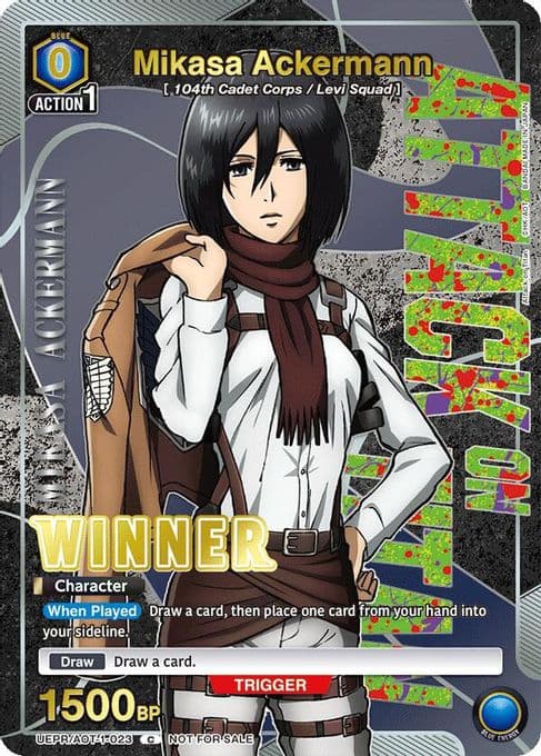 Mikasa Ackermann (Winner)