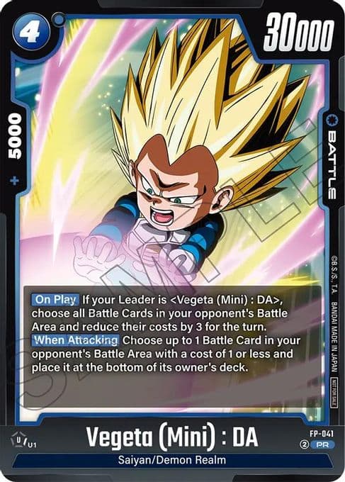 Vegeta (Mini) : DA - FP-041