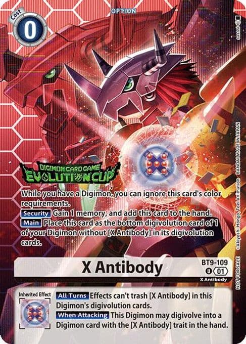 X Antibody (Evolution Cup 2025 Vol. 1)