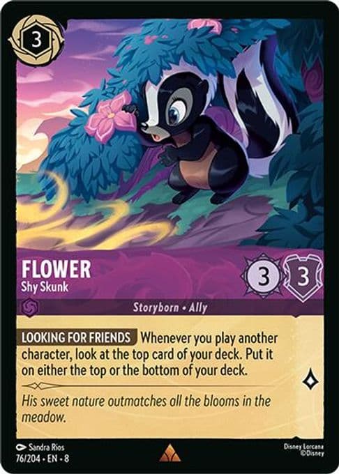 Flower - Shy Skunk
