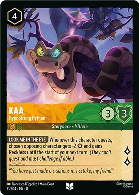 Kaa - Hypnotizing Python