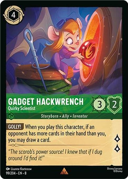 Gadget Hackwrench - Quirky Scientist