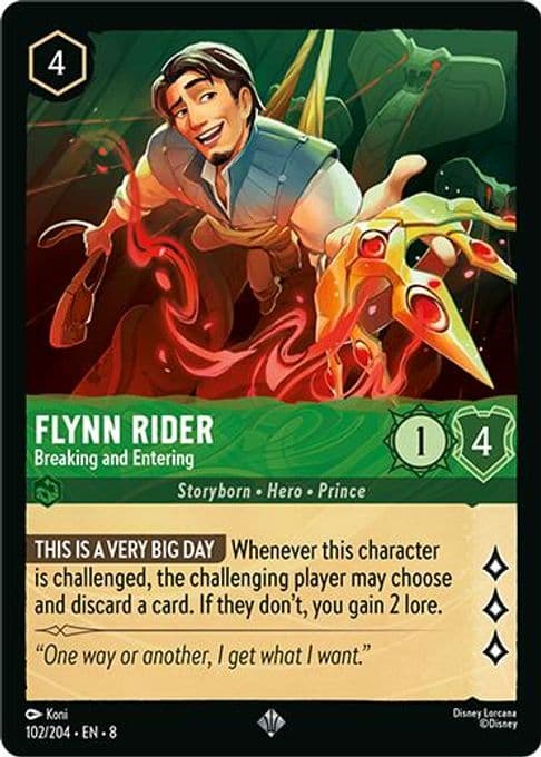 Flynn Rider - Breaking and Entering