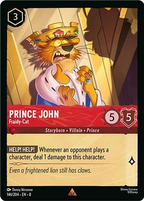 Prince John - Fraidy-Cat