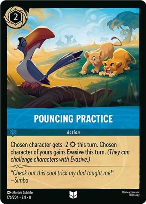 Pouncing Practice