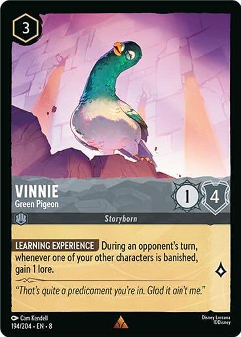 Vinnie - Green Pigeon