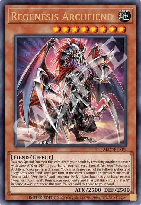 Regenesis Archfiend (ALIN-ENSP1)