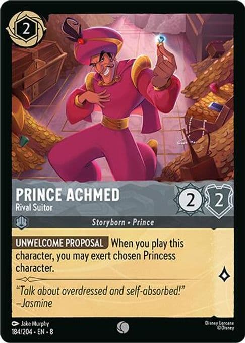Prince Achmed - Rival Suitor