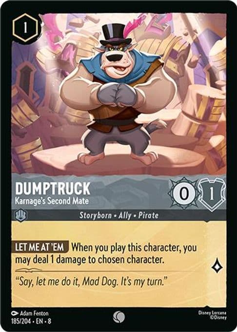 Dumptruck - Karnage's Second Mate